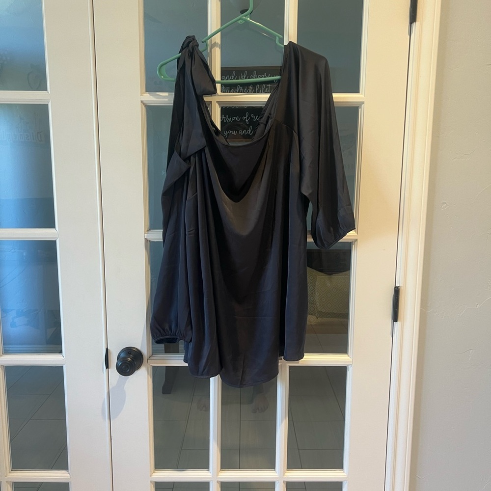 Torrid Silk Blouse